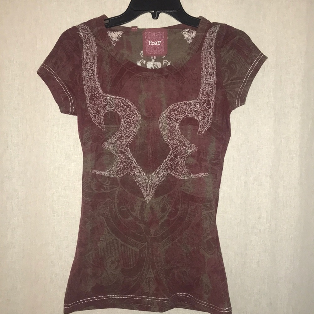Embroidered T-shirt